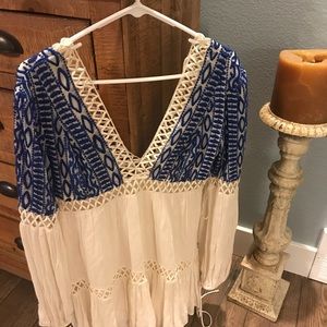 Free people flowy blouse